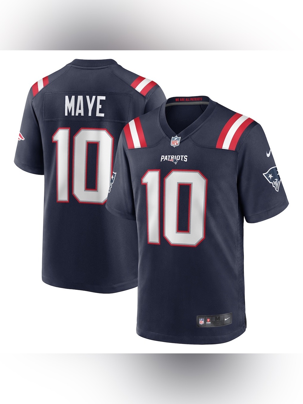 Nike New England Patriots Jersey Drake Maye